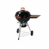 22.5 Kettle Charcoal Grill With Foldable Steel Side Table
