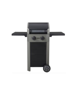 Bermuda Electric Grill With Folding Side Shelves