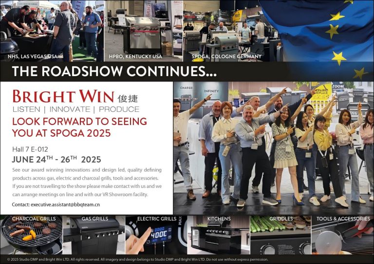 Spoga Gafa 2025 Bright Win showcase – Hall 7 Stand E-012