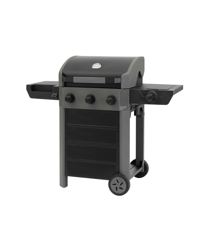 Bermuda 3 Burner Gas Grill With Side Burner