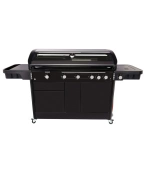 Halmo 5 Burner Gas Grill With Side Burner & Rebounded Cabinet