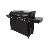 Halmo 5 Burner Gas Grill With Side Burner & Rebounded Cabinet
