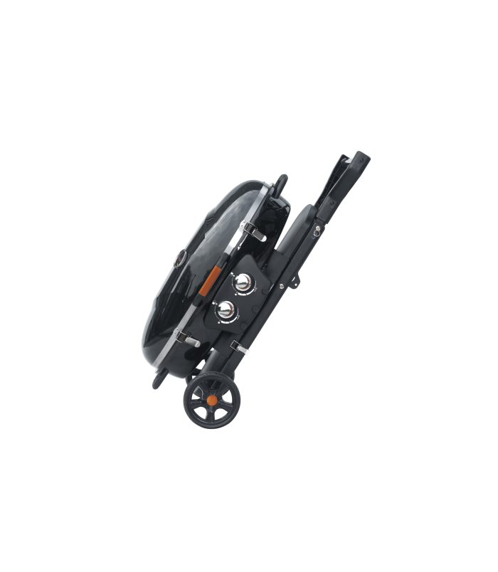 Easy Grill Portable 2 Burners Gas Grill With Cart